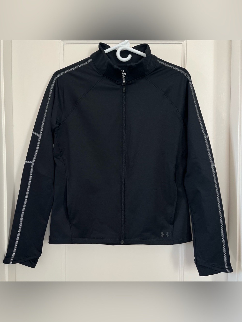 Under Armour UA Train Active Cold Weather Jacket Full Zip Black XS NEW